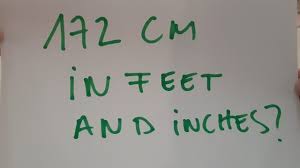 Great tool to convert 170 cm in feet and inches. 172 Cm In Feet And Inches Youtube