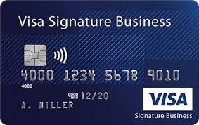 Visa Signature Business Card