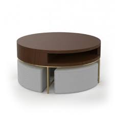 A wooden coffee table would be suitable for the scandinavian homestyle, while a glass coffee table would definitely be for the chic and modern homestyle. Coffee Tables
