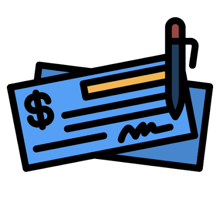 Bank check - Free business and finance icons