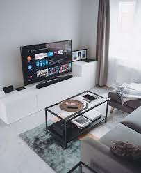 Minimal Setups On Instagram Living Room Entertainment Setup By Ultralinx Minimalsetups Living Room Setup Tiny Apartment Living Living Room Entertainment