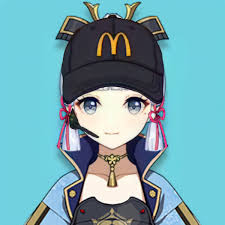 Ayaka does ostensibly live in a much more particular manner than the ordinary citizen. Ayaka Mcdonald S Icon In 2021 Genshin Impact Icon Genshin Icon Anime Meme Icon