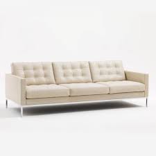 The knoll sofa sits on exposed steel legs, can be upholstered in a wide range of fabrics, and stands as the modern ideal of living room furniture. Florence Knoll Relax Sofa Knoll International 2er B 159 Cm Bronze Lackiert Venezia Dark Brown 05 Knoll International Florence Knoll 1205 20