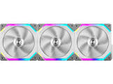 UNI FAN SL120 RGB White 3x 12cm Fan Pack with Controller - UF-SL120-3W LIAN LI