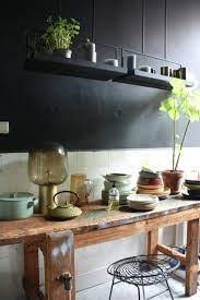 stoere werkbank in de keuken inrichting huis com keuken interieur interieurontwerp keuken thuis keukens