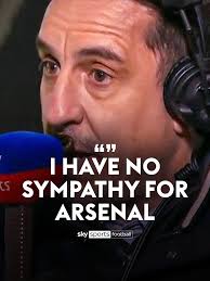 Gary Neville Discusses Arsenal's Striker Dilemma