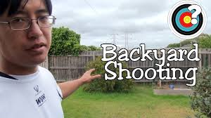 Bowhunting and archery information article. Archery Can I Shoot In My Backyard Youtube