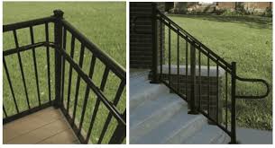 I want to install a wooden handrail on one side of a flight of stairs. Ada Compliant Handrails Mmc Fencing Railing
