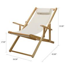 A wooden folding chair, chalkboard paint, chalk, s hooks, and a tray or bucket. Casual Home Natural Frame And Natural Canvas Solid Wood Sling Chair 114 00 011 12 The Home Depot