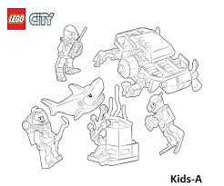 Lego City 3 Lego Coloring Coloringpagesforkids Kinder Legocity Painting Kids Lego City Coloring Pages Coloring Books