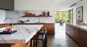 at soapstone and marble countertops