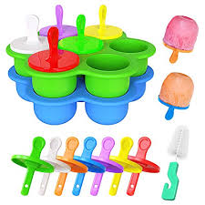 Alibaba.com offers 2,537 popsicle mold silicone products. Ozera 2 Pack Silicone Popsicle Molds Mini 7 Cavity Ice Pop Molds Food Grade Diy Popsicle Molds As Baby Food Freezer Trays Come With Silicone Spoon And Cleaning Brush Buy Online In Bahamas