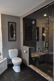 Gray is one of the most popular colors for bathroom decorating as it is soft to the eye and can be beautifully combined with other colors and shades of gray. Dark Tile Floor Bathroom Novocom Top