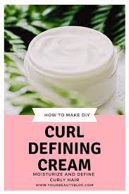 Diy Curl Defining Cream Recipe Moisturize And Define Curls Naturally Diy Curls Homemade Hair Gel Curly Hair Styles