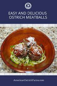 Ostrich Meatballs Red Meat Recipes Recipes Holiday Recipes Christmas Dinner