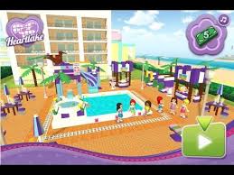 Lego Friends Pool Party Game Youtube Friends Pool Party Pool Party Games Party Games