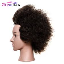 8style choose high quality doll head with colorized hair diy accessories for barbie doll baby diy toys enjoy free shipping worldwide! Ziling Traininghead Salon Afro Mannequin Head Human Hair Dummy Doll Hairdressing Training Heads Real Hair Manikin Head Black Buy At The Price Of 36 09 In Aliexpress Com Imall Com