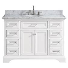 Shop wayfair for all the best 41 to 45 inch bathroom vanities. 48 Inch Vanities Bathroom Vanities Bath The Home Depot