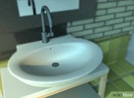 The undermount sink or the countertop? How To Caulk A Bathroom Sink 12 Steps With Pictures Wikihow