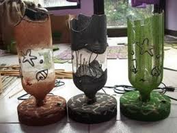Hiasan lampu dinding dari toples. Kerajinan Tangan Lampu Hias Kamar Dari Botol Plastik Bekas Kaskus