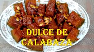 Resultado de imagen de dulce de calabaza