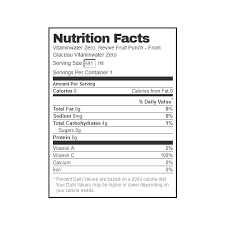 Calories In Vitamin Water Popcornapp Co