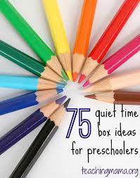 You can make it on. 75 Quiet Time Box Ideas For Preschoolers