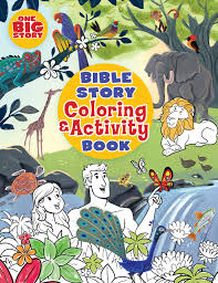 When the printable coloring book page has loaded, click on the print icon to print it. Bible Story Coloring And Activity Book One Big Story B H Kids Editorial Staff 9781462745166 Amazon Com Books