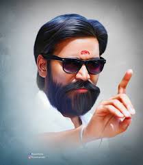 Continue painting magic on screen and off screen. Happy Birthday Dhanush Dhanush Dhanushkraja Prasanthpras Danush Portrait Art Digitalart Digitalp Digital Painting Portrait Actor Picture Actor Photo
