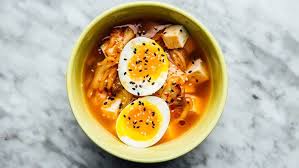 Spicy Kimchi Miso Soup Recipe Miso Soup Recipe Miso Recipe Gochujang Recipe