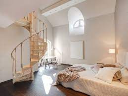 20 Stunning Bedrooms With Spiral Staircase Home Design Lover Luxurious Bedrooms Staircase Decor Loft Staircase