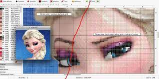 Just upload your favorite picture, determine the number of stitches as well as the number of embroidery colors and let pixel stitch do the work for you. Links
