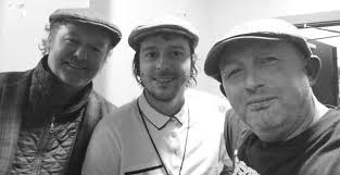 Four years ago .... Simon's last gig ..... 😪 Bitter sweet shananigans  backstage with the #levellers 💚🎵💚🎵💚