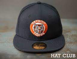 Custom Detroit Tigers New Era Fitted Cap Hat Club New Era Fitted Fitted Caps Detroit Tigers