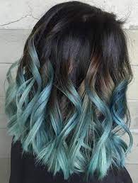 The ombré hair trend is still going strong, and now people are becoming more and more experimental with different colors and unique combinations. 40 Fairy Like Blue Ombre Hairstyles Blue Ombre Hair Hair Styles Brown Ombre Hair Color