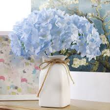 Blue silk hydrangea artificial flowers. China Silk Hydrangea Artificial Flowers For Wedding Home Decoration China Artificial Hydrangea And Silk Hydrangea Price