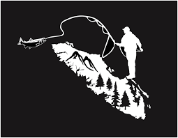 Free Free 278 Decal Fly Fishing Svg SVG PNG EPS DXF File