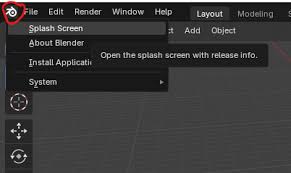 Image result for blender 2.72 splash screenshot