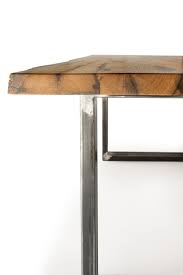 72 x 33 size will ship on a pallet curbside via fedex freight. Two Elements Table Made Of Reclaimed Wood Architonic