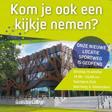 Het graafschap college is een grote organisatie, maar we richten ons onderwijs kleinschalig in. Nieuwe Locatie Sportweg Open Voor Publiek Graafschap College