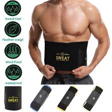 Men Women Waist Trimmer Weight Loss Wrap Sweat Sauna Slim Belt Neoprene Belly Fat Slimming Stomach Back Support Band Shopee Philippines