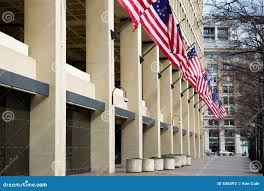 Edificio Del FBI, Washington, C.C. Foto de archivo