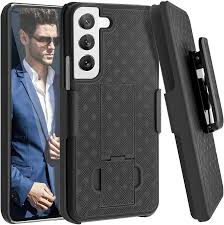 Amazon.com: Fingic Samsung Galaxy S22 Case, Slim Combo Shell with  Kickstand, Swivel Belt Clip Holster, Rugged Protective Cover for Samsung  Galaxy S22 5G 6.1 inch
