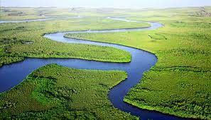 River definition, a natural stream of water of fairly large size flowing in a definite course or channel or series of diverging and converging channels. Rivers Cover A Lot More Of Earth Than We Thought Futurity