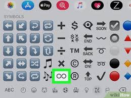 So for example i can now type ^2 and my iphone or ipad will replace it with ². 4 Ways To Make The Infinity Symbol On An Iphone Wikihow