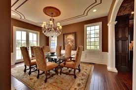 Choosing The Right Dining Room Colors For Your Home Tuscan Dining Rooms Dining Room Colors Dining Room Paint Colors