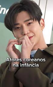 Atores coreanos na infância #kdrama #kdramas #dorama #doramas #coreia...