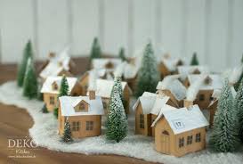 Diy Pretty Advent Calendar From A Small Paper Christmas Village Deko Kitchen Advent Calendar Chri Diy Advent Calendar Christmas Crafts Diy Christmas World