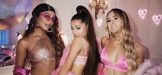 Ariana grande performing for the first time ever live her hit single 7 rings live at the sweetener tour aka thank u, next tour. Who Are Ariana Grande S Friends In 7 Rings Tayla Parx Victoria Monet Njomza Alexa Luria Courtney Chipolone