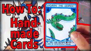 The picture below indicates the screen that should pop up. How To Make Trading Cards By Hand 5 Minute Tutorial Youtube
